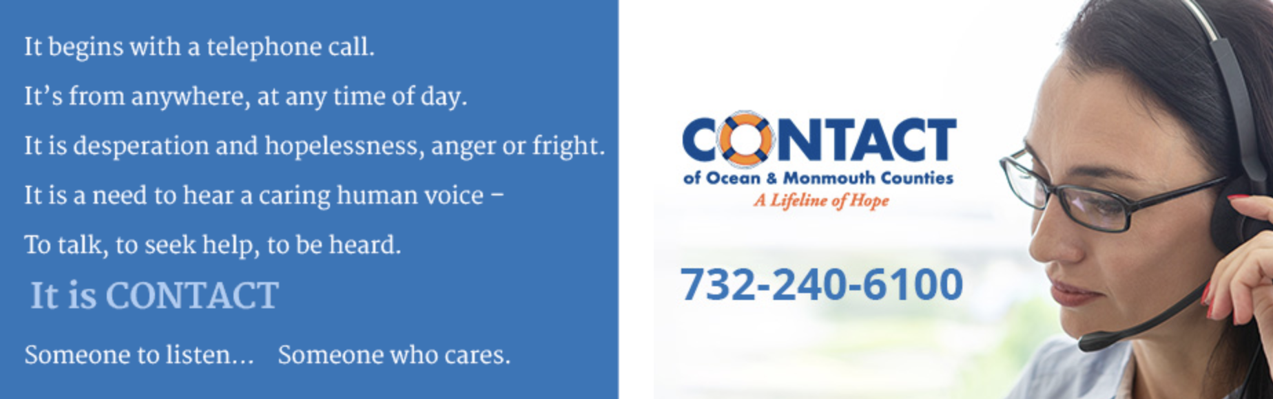 CONTACT of Ocean & Monmouth Counties
