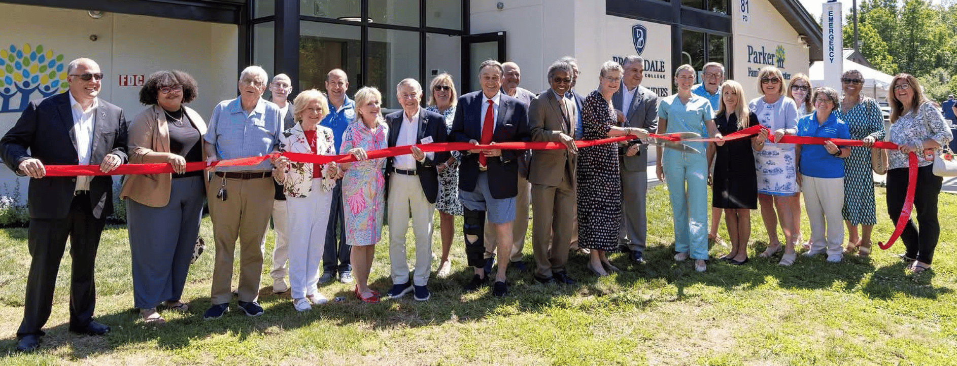 Parker Family Health Center Dental Clinic ribbon cutting